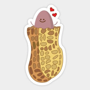 Peanut baby birth Sticker